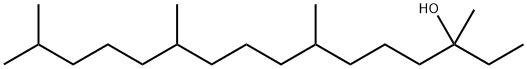 3,7,11,15-tetramethylhexadecan-3-ol Structure