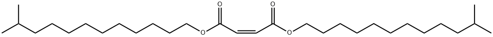 bis(11-methyldodecyl) maleate Structure