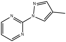 2-(4-METHYL-1H-PYRAZOL-1-YL)PYRIMIDINE Structure