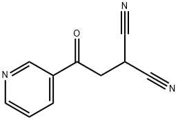2-(2-OXO-2-(피리딘-3-일)에틸)말로노니트릴 구조식 이미지