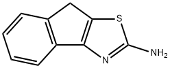 8H-INDENO[1,2-D][1,3]THIAZOL-2-AMINE Structure