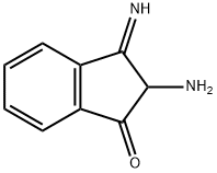 1H-Inden-1-one,  2-amino-2,3-dihydro-3-imino- 구조식 이미지