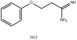 3-페녹시-프로피온아미딘HCl 구조식 이미지