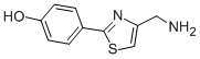 4-(4-AMINOMETHYL-THIAZOL-2-YL)-PHENOL Structure