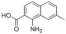 2-Naphthoicacid,1-amino-7-methyl- Structure