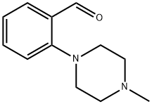 2-(4-метилпиперазин-1-ил)бензальдегид структурированное изображение