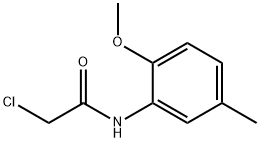2-클로로-N-(2-METHOXY-5-METHYLPHENYL)아세타미드 구조식 이미지