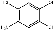 페놀,4-아미노-2-클로로-5-머캅토- 구조식 이미지