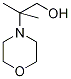 2-methyl-2-(4-morpholinyl)-1-propanol(SALTDATA: FREE) 구조식 이미지