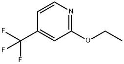 2-ETHOXY-4-(TRIFLUOROMETHYL)PYRIDINE Structure