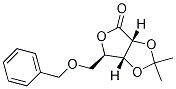 (3aR,6R,6aR)-6-(benzyloxyMethyl)-2,2-diMethyldihydrofuro[3,4-d][1,3]dioxol-4(3aH)-one Structure