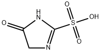 1H-Imidazole-2-sulfonic  acid,  4,5-dihydro-5-oxo- Structure