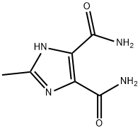 1H-Imidazole-4,5-dicarboxamide,  2-methyl- Structure