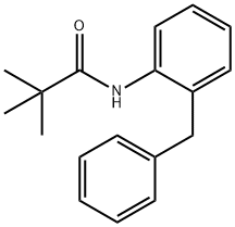 2'-BENZYL-2,2-DIMETHYLPROPIONANILIDE Structure