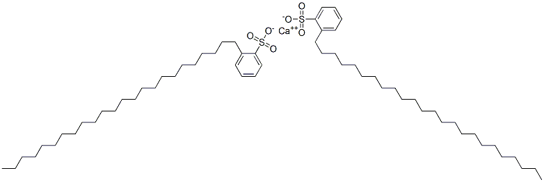 calcium bis(tetracosylbenzenesulphonate)  구조식 이미지