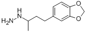 1-[4-(2H-1,3-benzodioxol-5-yl)butan-2-yl]hydrazine 구조식 이미지