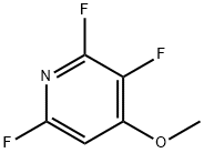 2,3,6-Trifluoro-4-methoxypyridine Structure