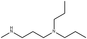 N1-메틸-N3,N3-디프로필-1,3-프로판디아민 구조식 이미지