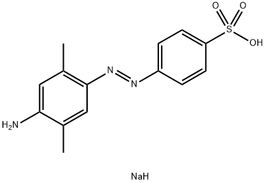sodium p-[(4-amino-2,5-xylyl)azo]benzenesulphonate Structure