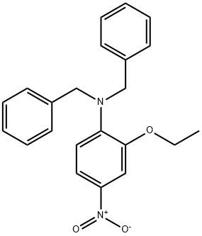 N-(2-ethoxy-4-nitrophenyl)dibenzylamine Structure