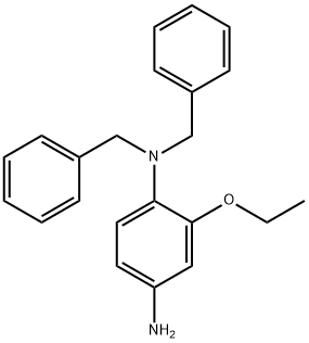 4-디벤질아미노-3-에톡시아닐린 구조식 이미지