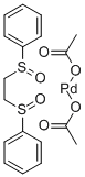 1,2-Bis(phenylsulfinyl)ethanepalladium(II)acetate,min.98%ChristinaWhiteCatalyst 구조식 이미지