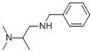 N1-BENZYL-N2,N2-DIMETHYL-1,2-PROPANEDIAMINE Structure