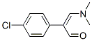 (Z)-2-(4-CHLOROPHENYL)-3-(DIMETHYLAMINO)-2-PROPENAL Structure