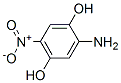 2-AMINO-5-NITRO-1,4-BENZENEDIOL Structure