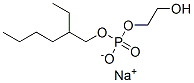 나트륨2-에틸헥실2-히드록시에틸포스페이트 구조식 이미지