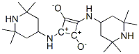 1,3-dioxido-2,4-bis[(2,2,6,6-tetramethyl-4-piperidyl)amino]cyclobutenediylium Structure