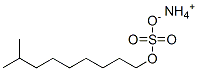 ammonium isodecyl sulphate Structure