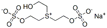 sodium 2-[(2-hydroxyethyl)[2-(sulphonatooxy)ethyl]sulphonio]ethyl sulphate Structure