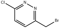 3-브로모메틸-6-클로로-피리다진 구조식 이미지