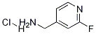 (2-fluoropyridin-4-yl)MethanaMine hydrochloride Structure