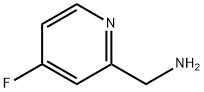 2-PYRIDINEMETHANAMINE,4-플루오로 구조식 이미지