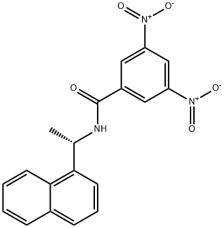 (S)-(+)-N-[1-(1-NAPHTHYL)ETHYL]-3,5-DINITROBENZAMIDE Structure