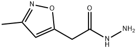 5-Isoxazoleacetic  acid,  3-methyl-,  hydrazide Structure