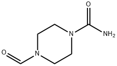 1-Piperazinecarboxamide,  4-formyl- Structure