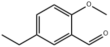 Benzaldehyde, 5-ethyl-2-methoxy- 구조식 이미지