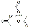 YTTRIUM ACETATE Structure