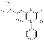 2(1H)-QUINOXALINONE, 6-(DIETHYLAMINO)-3-METHYL-1-PHENYL- Structure