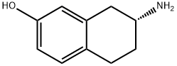 (R)-2-아미노-7-하이드록시테트라린 구조식 이미지