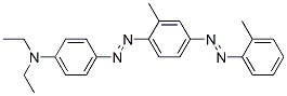 N,N-diethyl-4-[[2-methyl-4-[(o-tolyl)azo]phenyl]azo]aniline  Structure