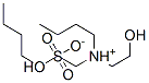 butylbis(2-hydroxyethyl)ammonium butyl sulphate Structure