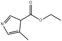 3H-Pyrrole-3-carboxylicacid,4-methyl-,ethylester(9CI) Structure