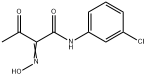 N-(3-CHLORO-PHENYL)-2-HYDROXYIMINO-3-OXO-BUTYRAMIDE Structure