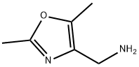 (2,5-디메틸-1,3-옥사졸-4-일)메틸아민 구조식 이미지