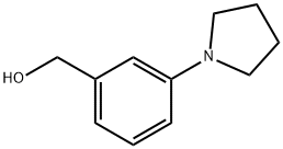 (3-PYRROLIDIN-1-YLPHENYL)METHANOL Structure