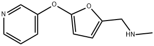 N-METHYL-N-[[5-(PYRIDIN-3-YLOXY)-2-FURYL]METHYL]AMINE Structure